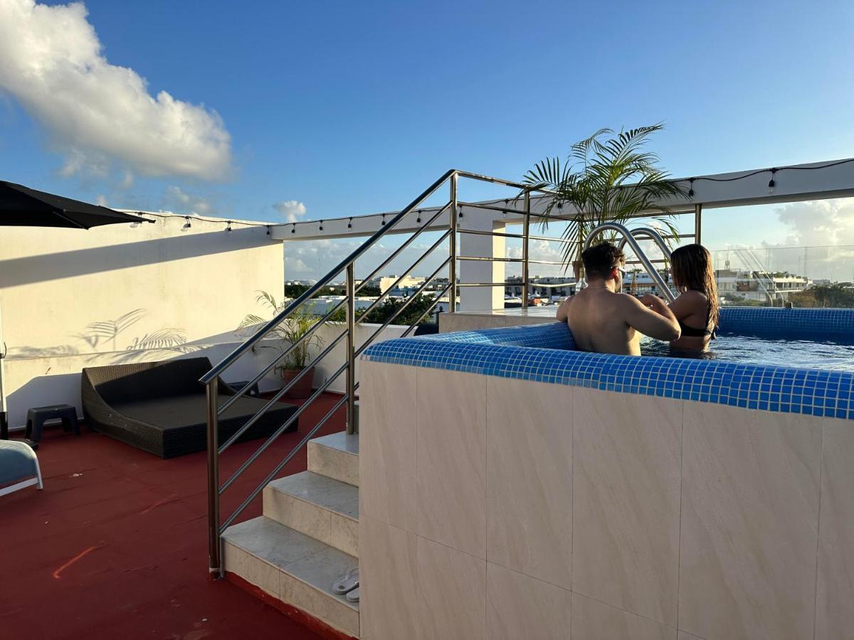 Mayasol Con Rooftop E Piscina Privata 신데 델 카르멘 외부 사진